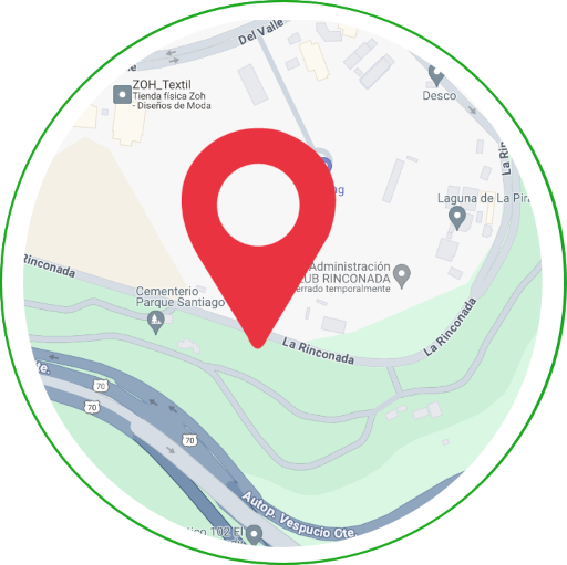 Parque Santiago mapa ubicación